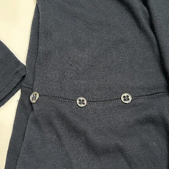 Womens Cardigan 2 Quinze Heures Paris Trente Blue France Long Lightweight - Picture 6 of 8